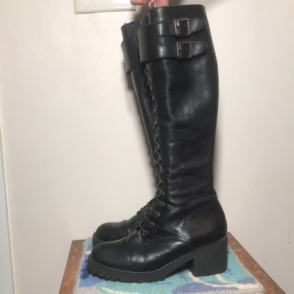 Women's 6 - Transit Collection Knee-high Leather boots - Picture 3 of 15